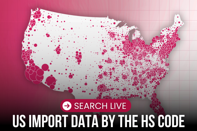 Search Live US Import Data by HS Code 01 to 99