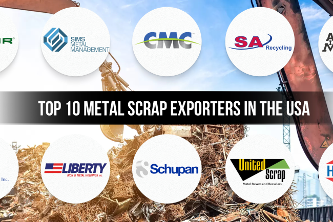 Top 10 Metal Scrap Exporters in the USA