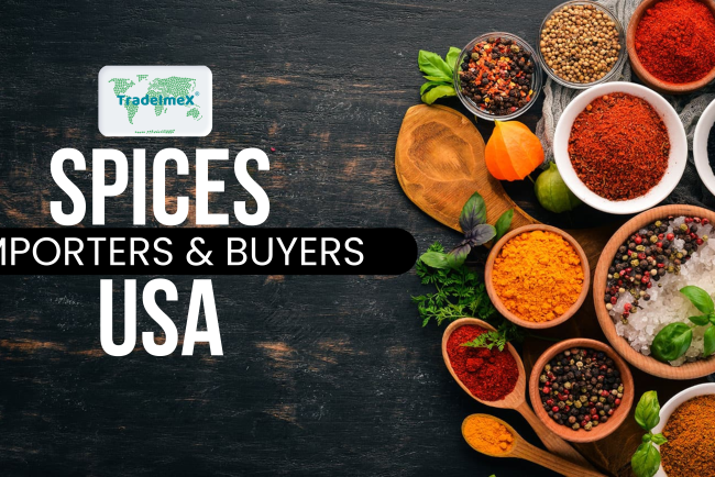 14,600+ Active Spices Importers and Buyers in the USA