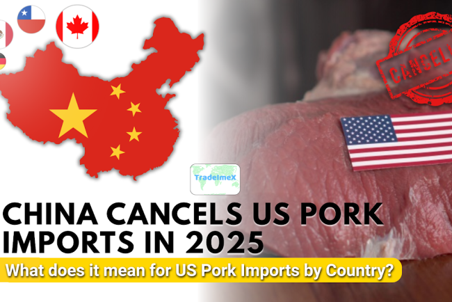 China Cancels US Pork Imports in 2025: What does it mean for US Pork Imports by Country?