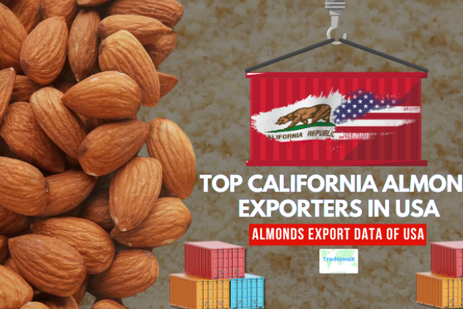 Top California Almond Exporters in USA: Almonds Export Data of USA