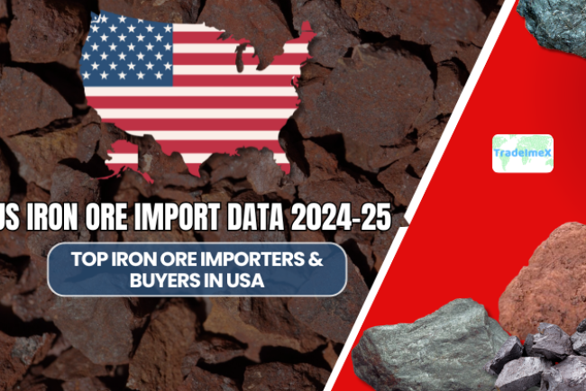 US Iron Ore Import Data 2024-25: Top Iron Ore Importers & Buyers in USA