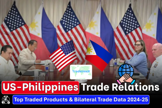 US-Philippines Trade Relations: Top Traded Products & Bilateral Trade Data 2024-25