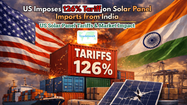 US Imposes 126% Tariff on Solar Panel Imports from India: US Solar Panel Tariffs & Market Impact