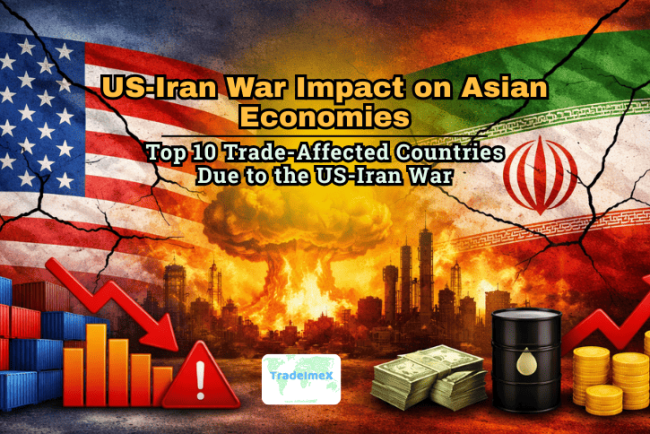 US-Iran War Impact on Asian Economies: Top 10 Trade-Affected Countries Due to the US-Iran War