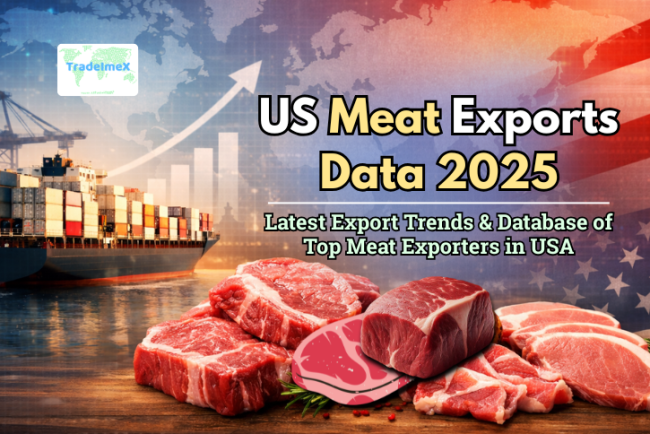US Meat Exports Data 2025: Latest Export Trends & Database of Top Meat Exporters in USA