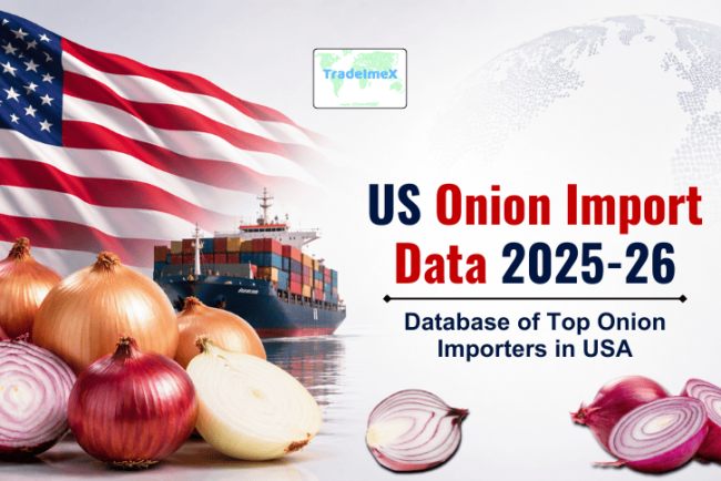 US Onion Import Data 2025–26: Database of Top Onion Importers in USA