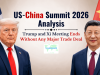 US-China Summit 2026 Analysis: Trump and Xi Meeting Ends Without Any Major Trade Deal